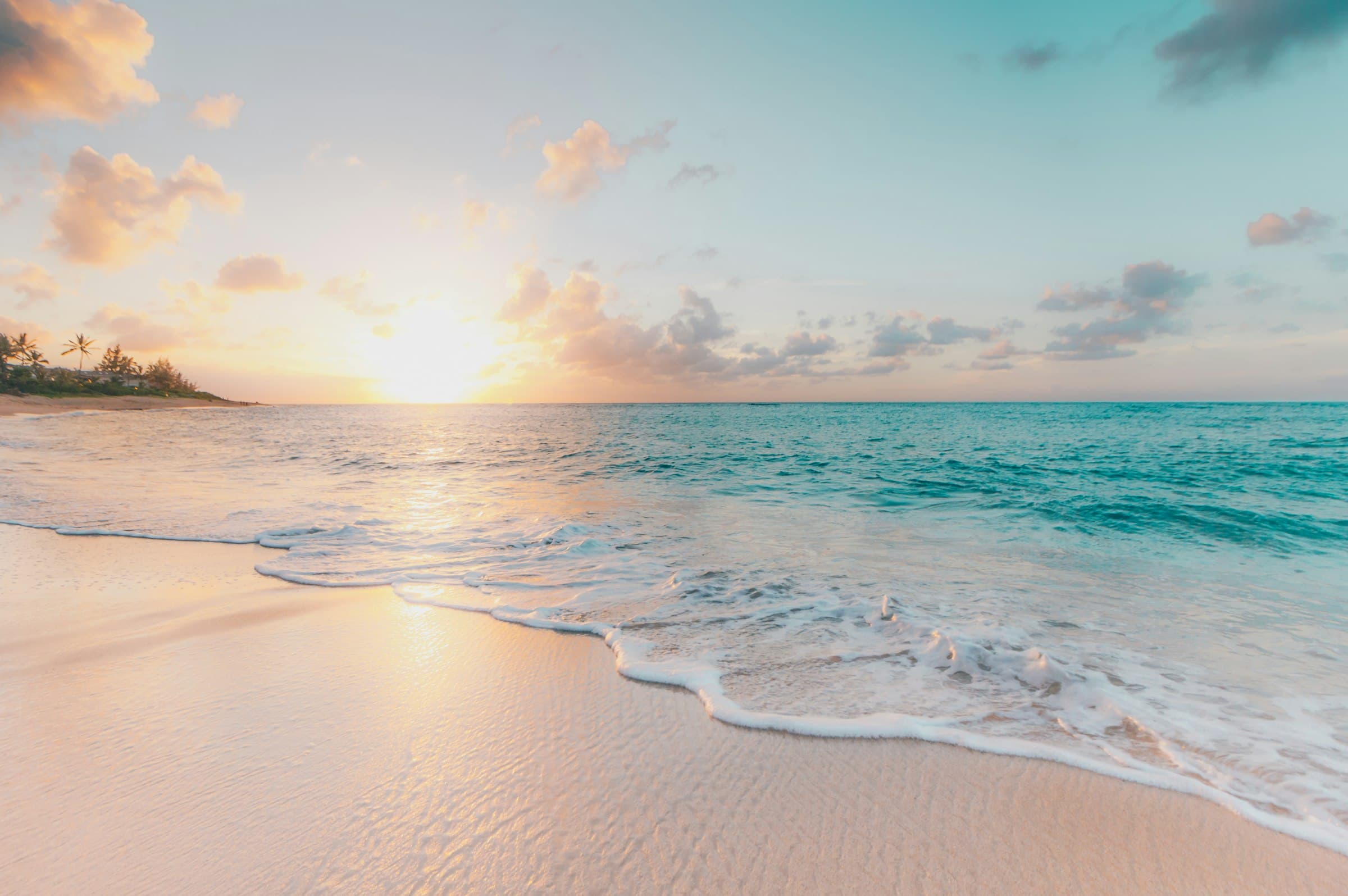 Calm Gulf sunrise